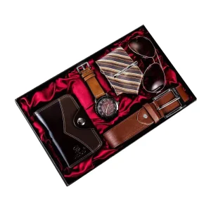 Unique Products Gift Set for Anniversary Birthday Perfume Gift Sets for Men Gift Watches for Men Purse Men’s Neckties