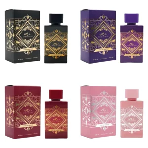 Unisex 100ml Perfume for Arab Men and Women Lasting Fragrance ‘Glory Ebony’ Middle East Neutral Scent