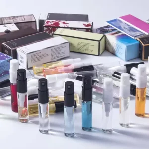 Unisex 3ml Mini Eau De Parfum Spray Trial Sample Vial Long Lasting Fruity Scent Gift Box Modern French Style Dubai