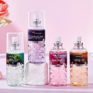Unisex Eau De Toilette Set Long Lasting Fresh Fragrant Natural Spray for Men and Women Women’s Perfume