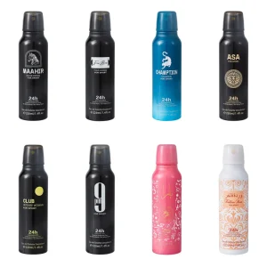 Unisex Eco Friendly Mineral Antiperspirant Deodorant Spray with Long Lasting Fresh Scent and All Day Protection