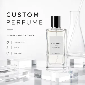 Unisex Floral Fruity Custom Fragrance Spray Private Label Eau De Parfum OEM Low MOQ Long-Lasting Luxury Gift Glass Bottle