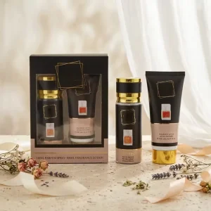 Unisex Perfume Gift Set 100ml Body Lotion Cinnamon Bergamot Vanilla Oud Fragrance Perfume