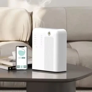 Upgrade Commercial Smart Aroma Diffuser Waterless WiFi Controlled Cold Air Diffusion Technology for Home Hotel Use Essential Oil