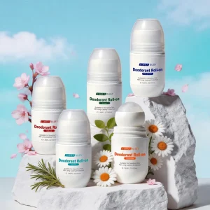Upgraded Formula Extra Long Lasting Rich Fragrance Alcohol Free Clear Body Roll on Deodorant Antiperspirant Unisex Private Label