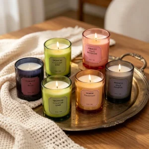Valentine’s Day Christmas Easter Holiday Gift Eco Friendly Machine Made Scented Aromatherapy Soy Wax Candle Romantic Home Decor