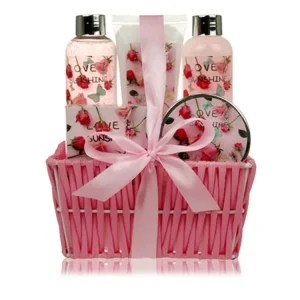 Valentines Love Women Perfume Moisturizing Bath Gift Set