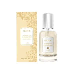 Vanilla Body and Hair Perfume Spray Long Lasting Light Fragrance Fresh Floral Scent Women’s Niche Perfume Spray