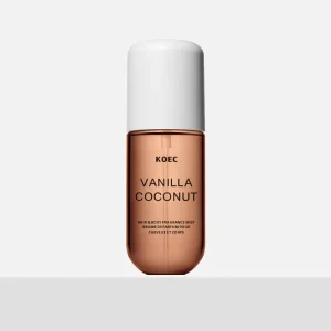 Vanilla Coconut Hair&Body Fragrance Mist KOEC Long Lasting Fragrance Perfume Spray Scent Luxury Perfume Gift Body Mist