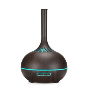 Vase Home Wood Grain Air Aromatic Diffuser Humidifier Home Aromatherapy Essential Oil Electric Aroma Diffuser