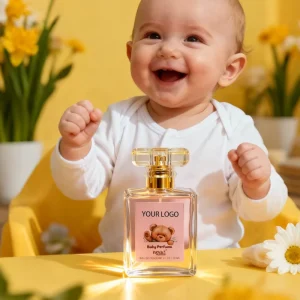 Vegan Halal Alcohol free Baby Cologne Long Lasting Mild Fragrance Fresh Natural Infant Perfume Body Mist Kid Perfume