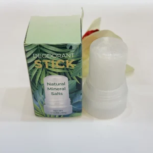 Vegan Transparent Crystal Mineral Deodorant Antiperspirant Stick On Solid Form 0% Alcohol Unisex