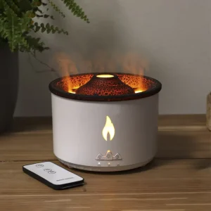 Volcano Jellyfish 300 ml Aromatherapy Essential Oil Flame Diffuser