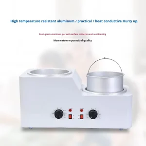 WAX WAX-600 Desktop Large Capacity High/Low Dual Furnace Temperature Control Wax Therapy Hair Removal Machine