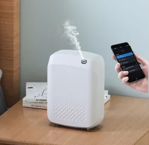 Wall-Mounted 400ml Silent Waterless Aroma Diffuser with Large Coverage