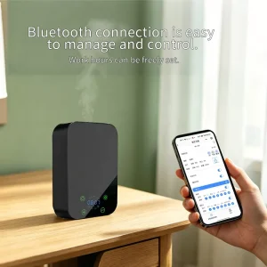 Wall Mounted Waterless Pure Essential Oil Diffuser for Hotel Lobby Office and Home Intelligent Aromatherapy Machine