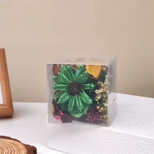 Wardrobe Odor Removal Dry Flower Scented Sachet PVC Box Set for Home Use Long Lasting Fragrance Wardrobe Fragrance Bag