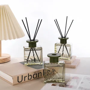 Water Ripple Bottle Tea Aromatherapy Home Living Room Bedroom Rattan Aromatherapy Ornaments Indoor Air Freshener