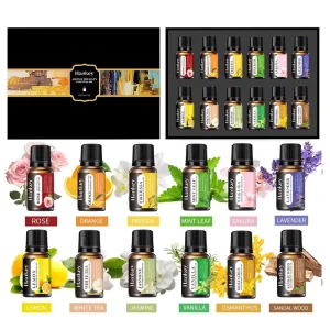 Water-Soluble Aromatherapy Essential Oil Gift Set for Perfume Aroma Diffuser and Humidifier