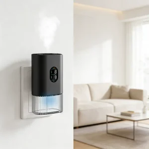 Waterless Aroma Smart 600 Sq.Ft Scent Cold Air Technology 4 Timer 7 Colorful Light Wall Room Home Offices Plug in Wall Diffuser