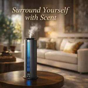 Waterless Diffuser Type C and Rechargeable Lithium Batteries Scent Machine Aroma Diffuser Machine for Bedroom