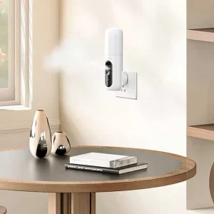 Waterless Electric Aroma Diffuser with Button Control and Wall Plug