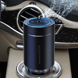 Waterless Electric Essential Oil Aroma Diffuser for Home Car and Air with Rechargeable Metal Design