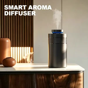 Waterless Rose Gold 20ml Aroma Diffuser Cold Scent Nebulizer Minimalist Design Gift