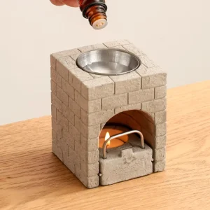 Wax Melt Fragrance Home Decoration Cement Essential Oil Burner