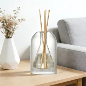 White Reed Diffuser with Vase and Fragrance Oil