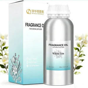 White Tea Fragrance Oil for Aroma Diffuser 500ml Long Lasting Luxury Scent for Home Hotel Spa Humidifier