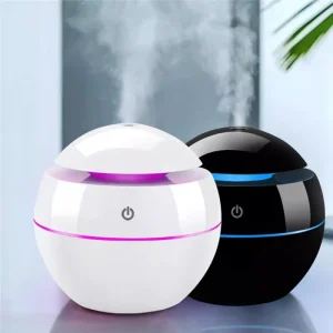 White Ultrasonic Essential Oil Incense Steam Humidifier Waterless Diffuser for Home Hotel Perfume Fogger for Bedroom Car