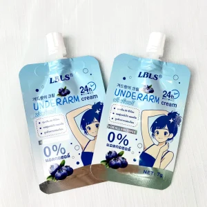 Whitening Underarm Cream Deodorant for Dark Armpit Odor Control Antiperspirant in Pouch with Glycolic Acid Niacinamide