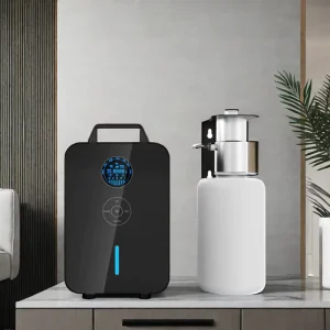 Wisekleen Plug Metal Aroma Diffuser Air Fresh Dispenser Diffuser APP Control Aroma Diffuser 2000ml