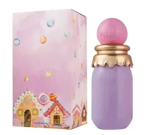 Women 100ml Eau De Parfum Long Lasting Spray Modern Luxurious Pink Cap Gold Ruffle Bottle Sweet Candy Floral Scent Gift Box