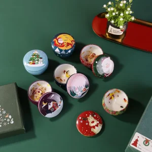 Women Christmas Gifts Soy Wax Candle Sets for Home Scented Decoration