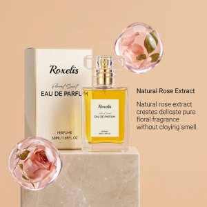 Women Eau De Parfum Floral Scent Light Luxury Long Lasting Unique Fragrance for Daily Wear Office Date and Lifestyle