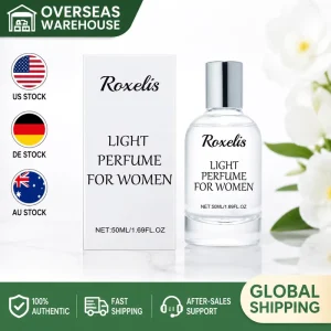 Women Fresh Light Floral Eau De Toilette 50ml Long Lasting Spray Perfume Ladies Daily Fragrance
