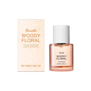 Women Woody Floral Light Perfume Long Lasting Elegant Scent 50ml Portable Ladies Gift