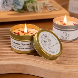 Women and Men Gift Long Lasting Handmade Highly Scented Soy Bean Wax Candle