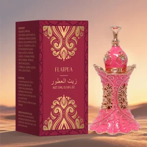 Women’s Arabic Fig Magnolia Perfume Oil Alcohol Free Fruity Floral Perfume with Dip Stick Long Lasting Fragrance in Stock