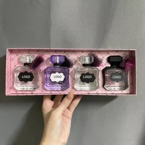 Women’s Body Mist & Mini Perfume Gift Set 4-Piece 25ML High-Quality Original Fragrance
