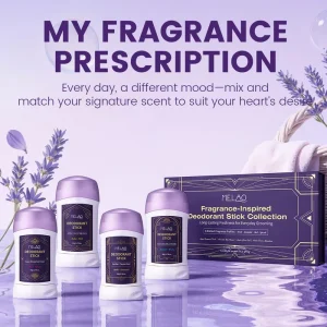 Women’s Deodorant Floral Scent Body Fresh Long Lasting Odor Control Nature Antiperspirant Deodorant 50g 4 Pack Deodorant Stick