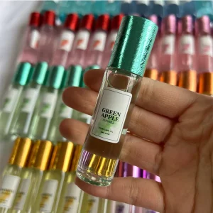Women’s Jasmine Rose Vanilla Citrus Apple Fruity Musk Roll on Parfum Pheromone Essential Perfume Oil