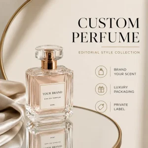 Women’s Luxury Perfume Custom Fragrance Private Label Eau De Parfum OEM Low MOQ Eco Friendly MIST Bottle Cap Box Spray