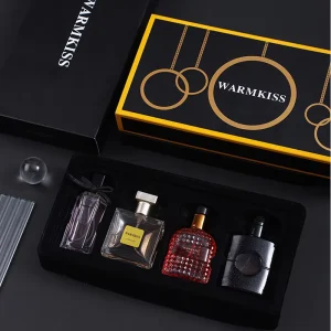 Women’s Perfume Set Long Lasting Light Fragrance with Fresh Men’s Cologne Body Spray in Vietnamese Perfume Gift Box