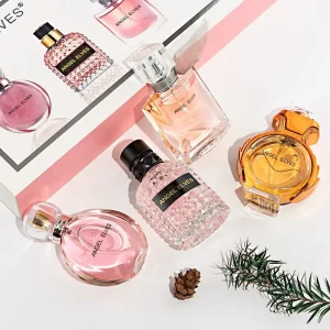 Women’s Unisex Perfume Cologne Set Long Lasting Eco-Friendly Mist Spray with Citrus & Woody Scent 30ML Capacity