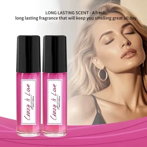 YSJ Crazy Is Love Women Perfume Oil 30ml Roll on Long Lasting Floral Scent Portable Nourishing Fragrance Oil