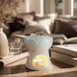 YUANWANG Home Decor Ceramic Oil Burners Wax Melt Burners Warmer Bruleur Dencens a Bougie