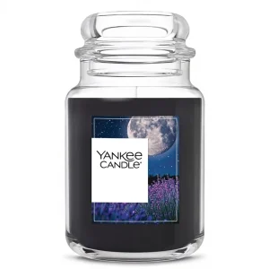 Yankee Candle Mid Summer’s Night Scented Candle 22oz Glass Jar Contemporary Custom Soy Wax Blend Individually Tested Wick 150